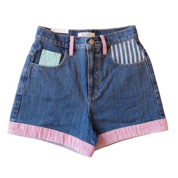 asap rocky jean shorts